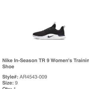 Nike Women Trainers - never worn